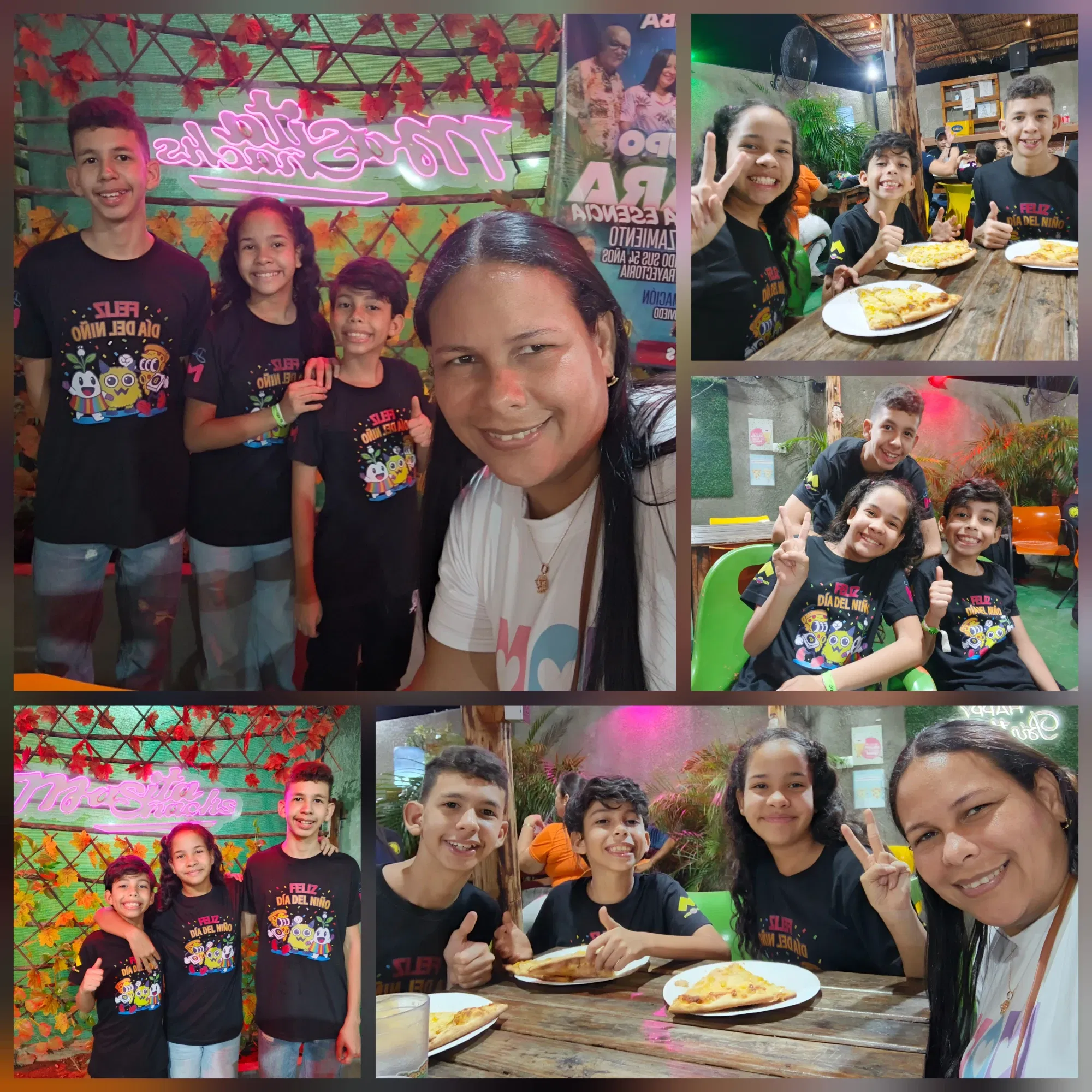 We close Children's Day with a delicious pizza at Pa Que Masita