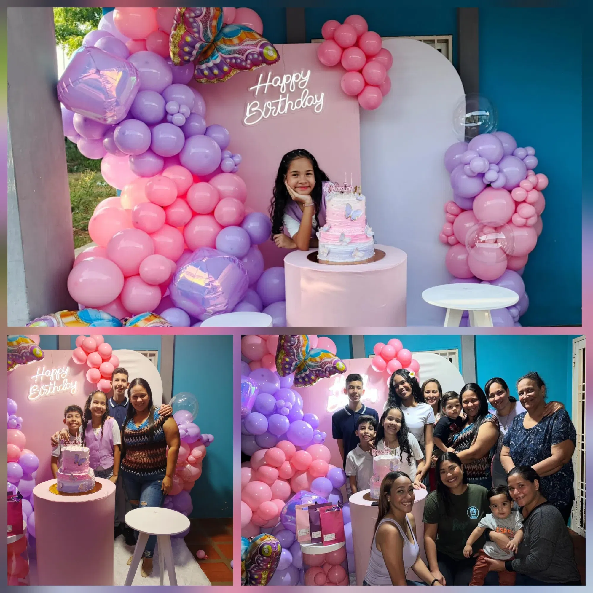 We celebrated my niece Antonella's birthday