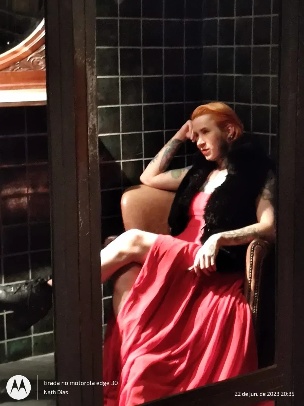 Going out with friend 