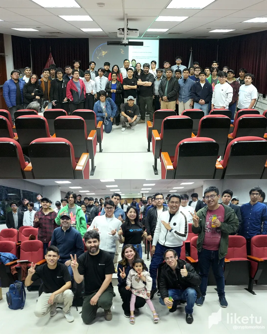 Presentes en la HACKATHON de Horizonte Blockchain