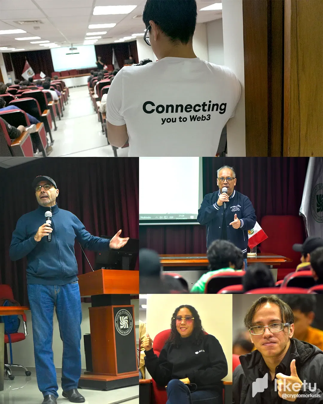 Presentes en la HACKATHON de Horizonte Blockchain