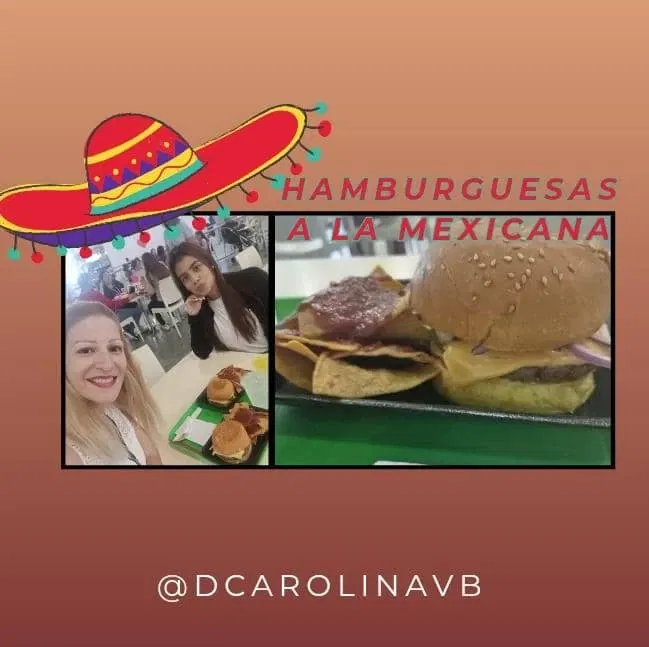 Hamburguesas a la mexicana🍔🌶️/Mexican style hamburgers🍔🌶️