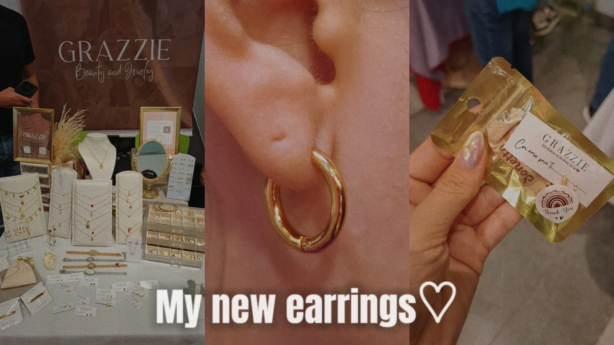 My new earrings♡