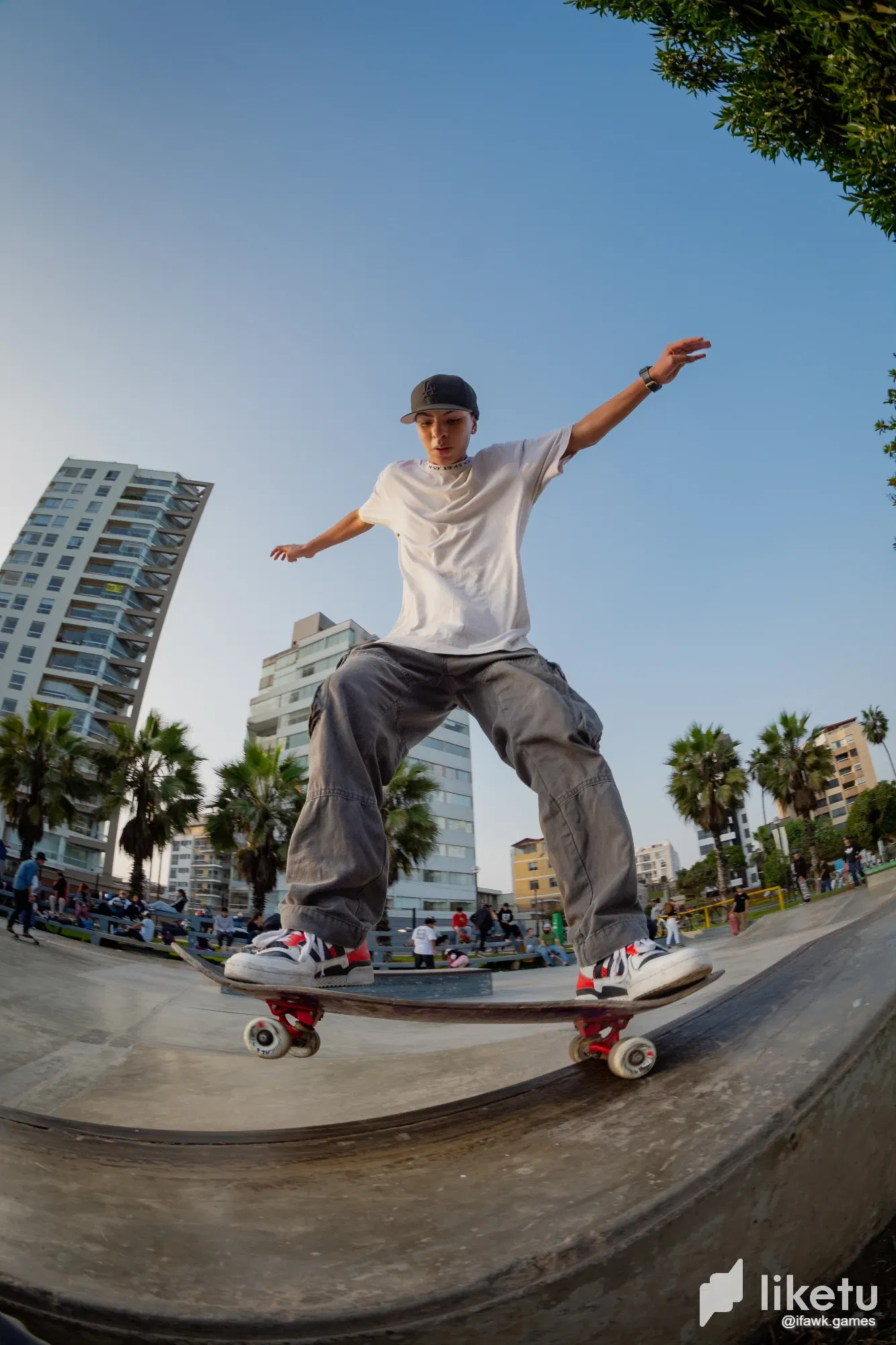 Skate Park in Miraflores-Lima-Peru