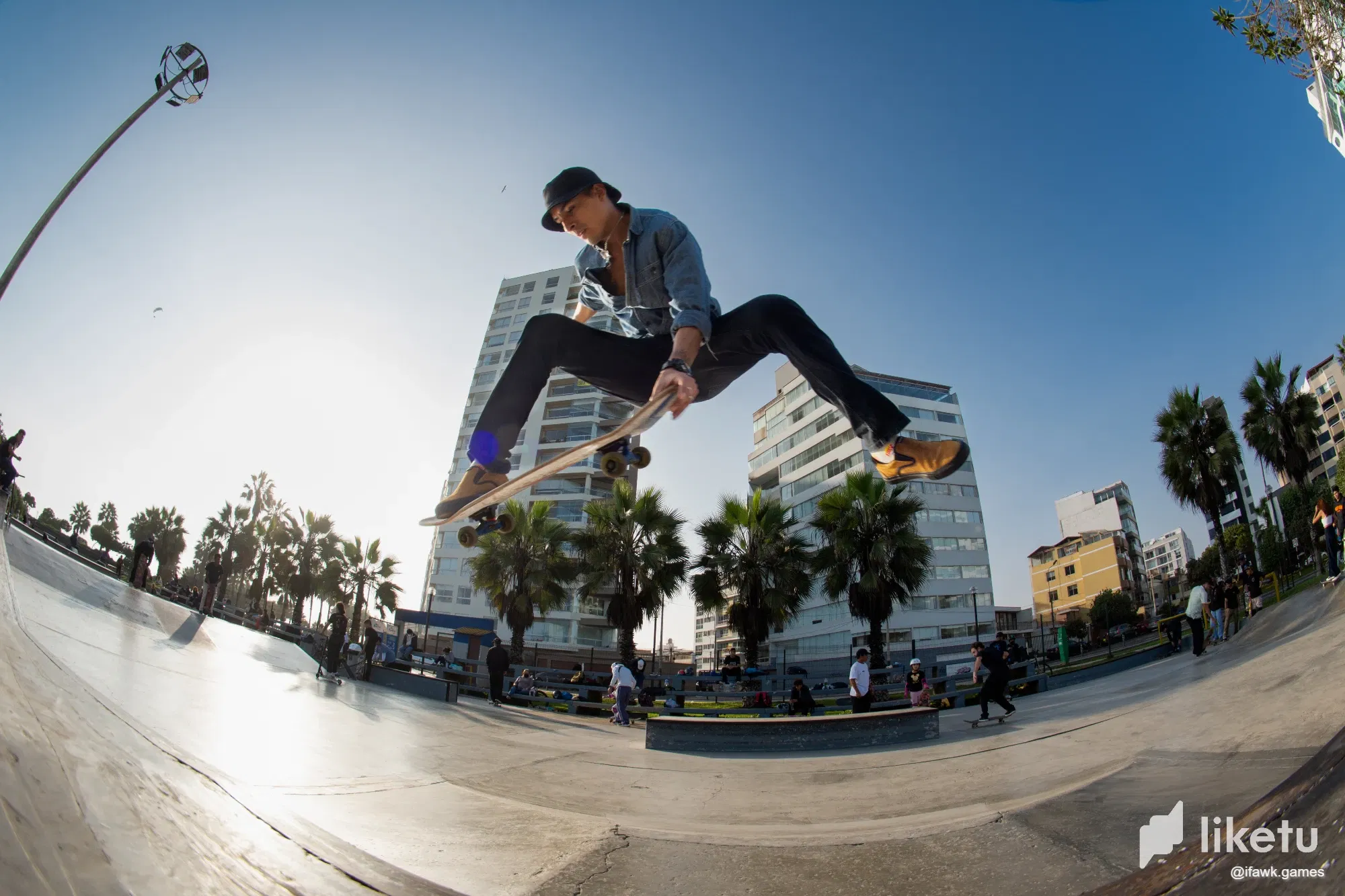 Skate Park in Miraflores-Lima-Peru