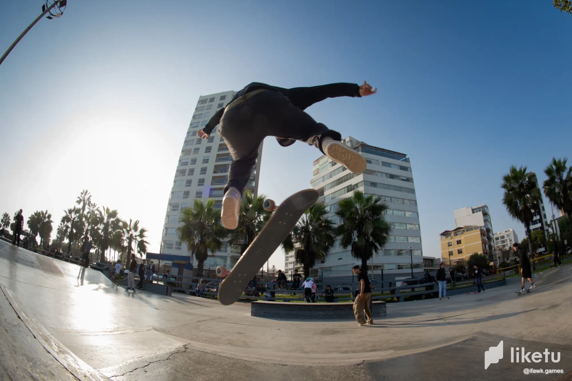 Skate Park in Miraflores-Lima-Peru