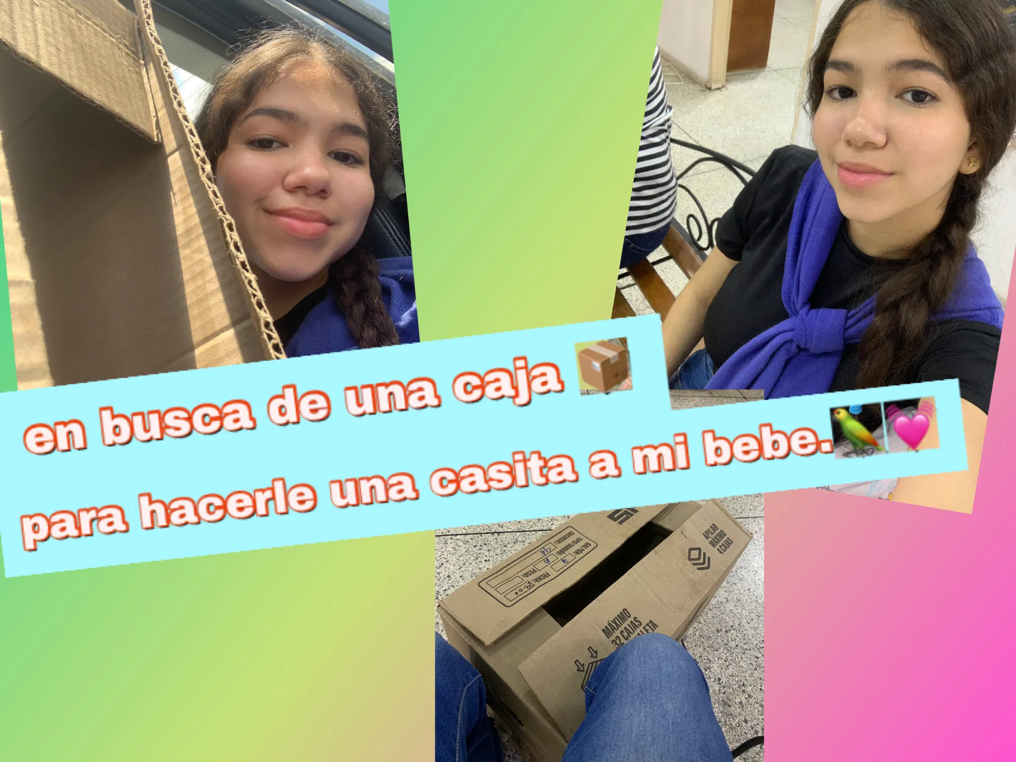 SGDK8z6jxxi…
Payout: 9.735 HBD(Esp-Ing) “En busca de una caja para hacerle una casa a mi bebe.🦜💓” / “Looking for a box to make my baby a house.🦜
2025-08-12 06:12<liketuimages> <center> ![K2CAwR2GImnYs67p_incollage_save.png