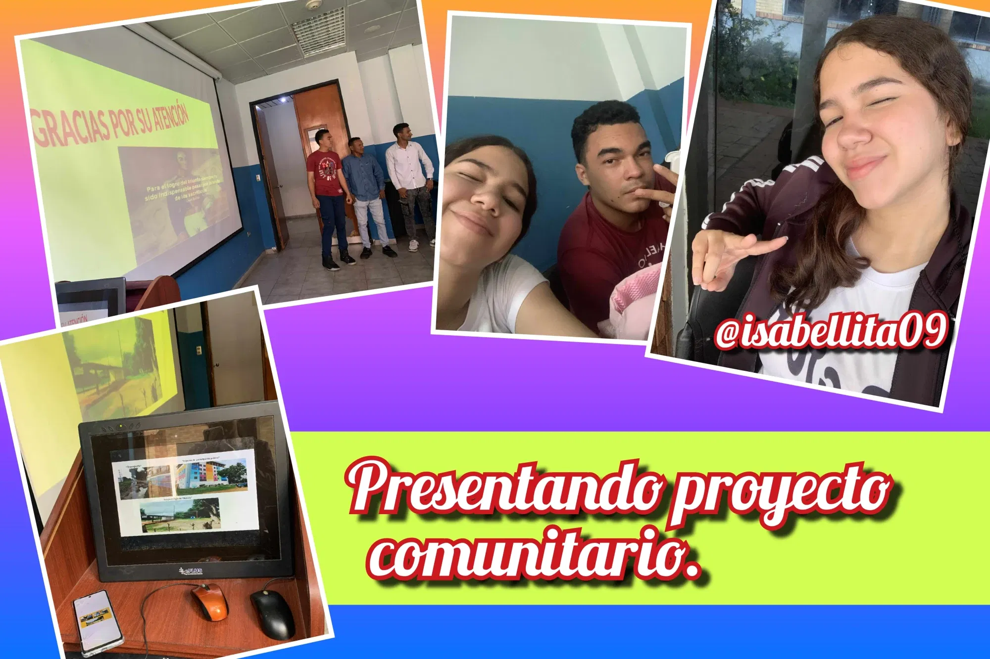 (Esp-Ing)  "Presentando proyecto comunitario.💞☺️"/ "Presenting a community project.💞☺️"