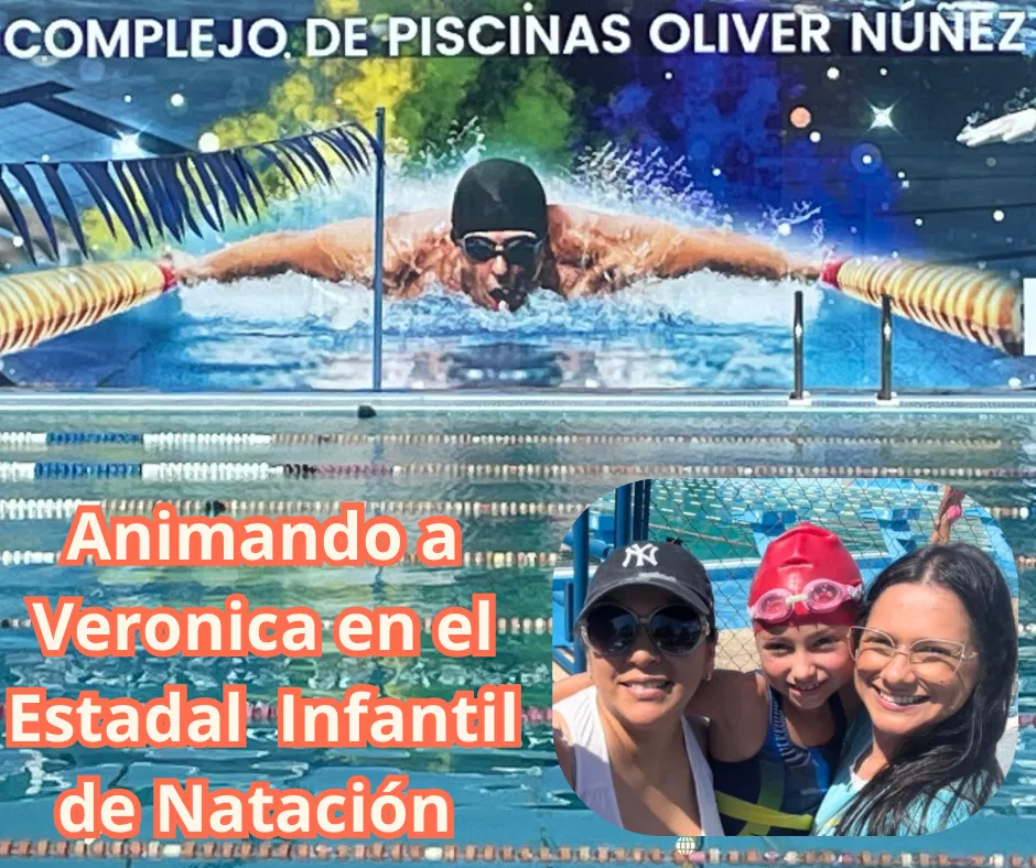 Animando a Verónica en el Estadal Infantil de Natación[Spn/Eng]