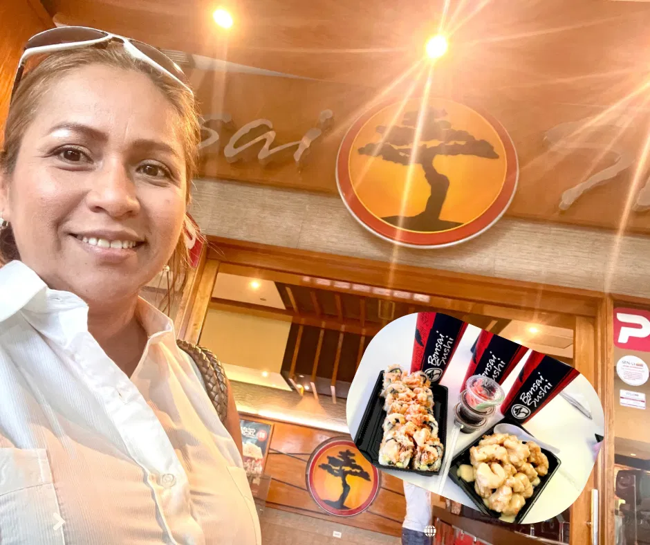 Sushi en el Centro Comercial La Vela [Spn/Eng]