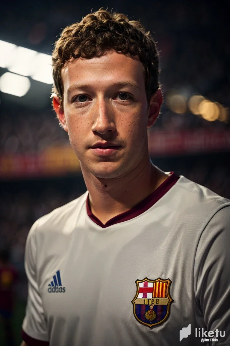 cllo0r1li00ina9szcgfd9yby_PhotoReal_mark_zuckerberg_futbol_player_whit_shirt_of_barcelon_1.webp