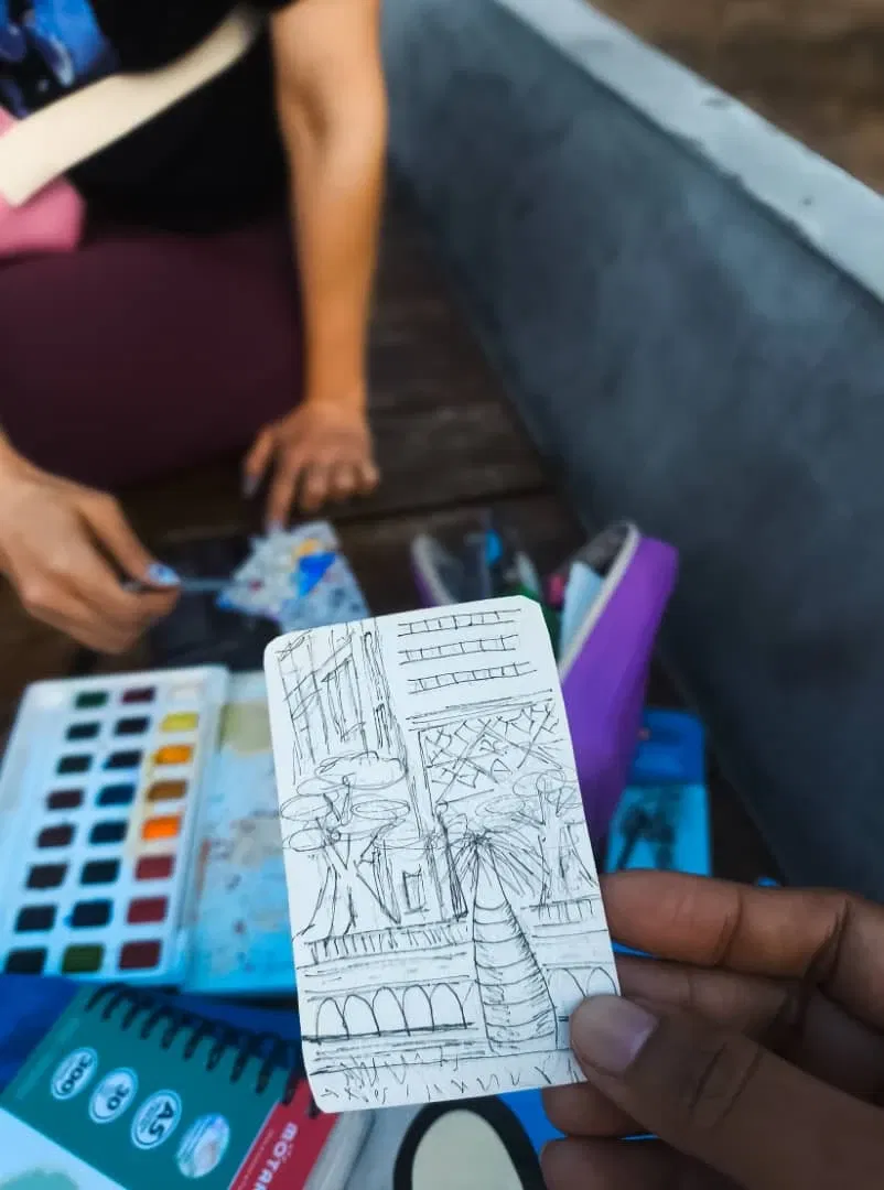 Paseo y pinceles: pongámos color a la ciudad. 🌆