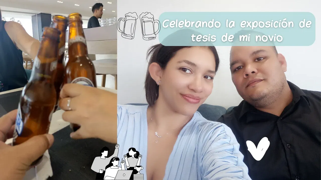  [ESP/ENG] Celebrando la exposición de tesis de mi novio con un rico almuerzo / Celebrating My Boyfriend's Thesis Presentation with a Delicious Lunch
