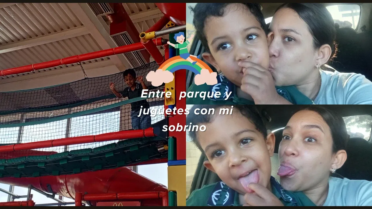 [ESP/ENG] Un día divertido entre el parque y juguetes con mi sobrino Santiago / A fun day among park and toys with my nephew Santiago