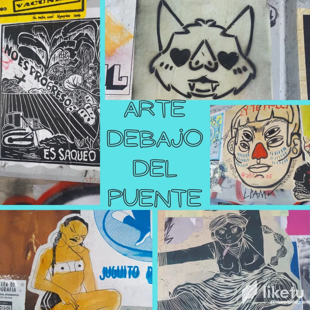 Arte "under-bridge" en Banfield/ "Under-bridge" art in Banfield