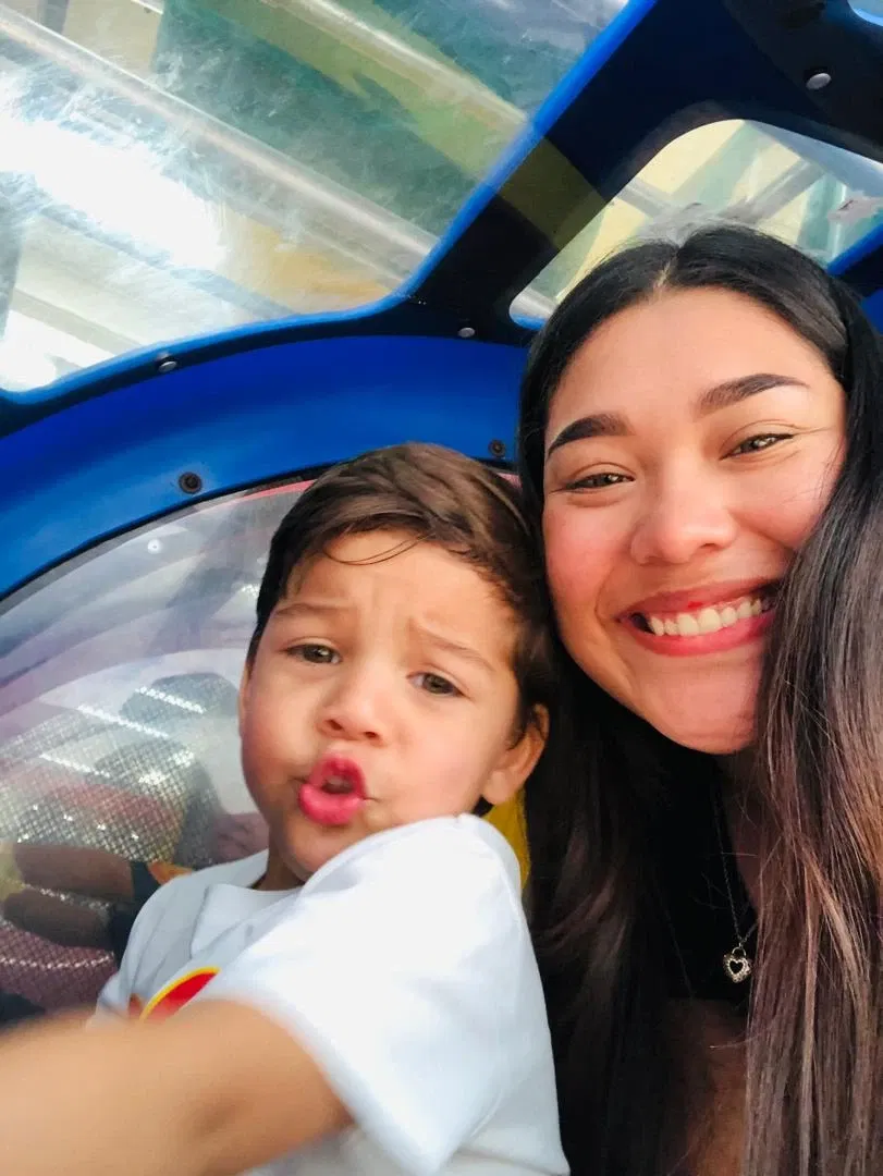 A fun afternoon with my nephews Gael and Maximiliano