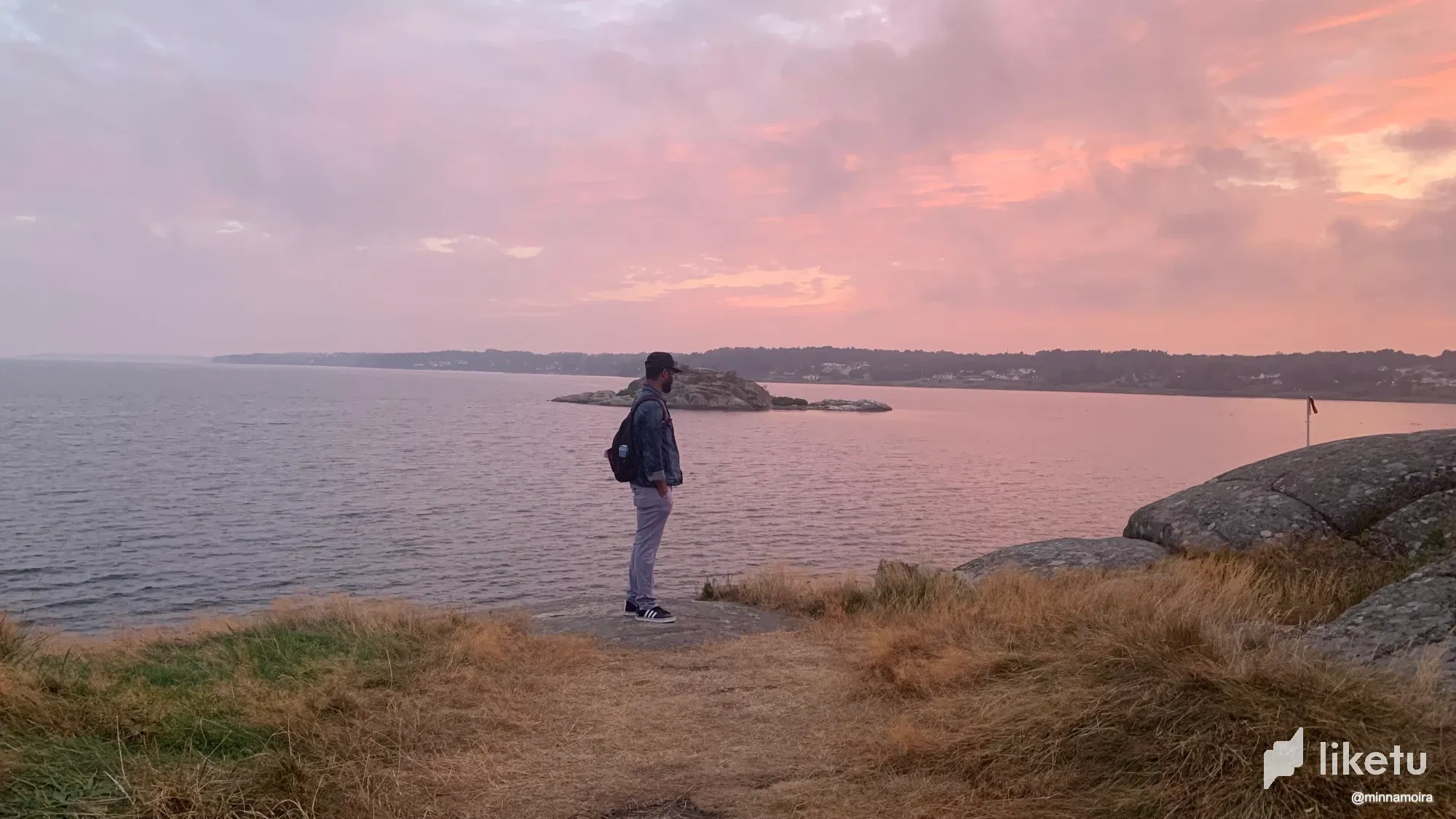 Visited an old castle site, that is now long gone