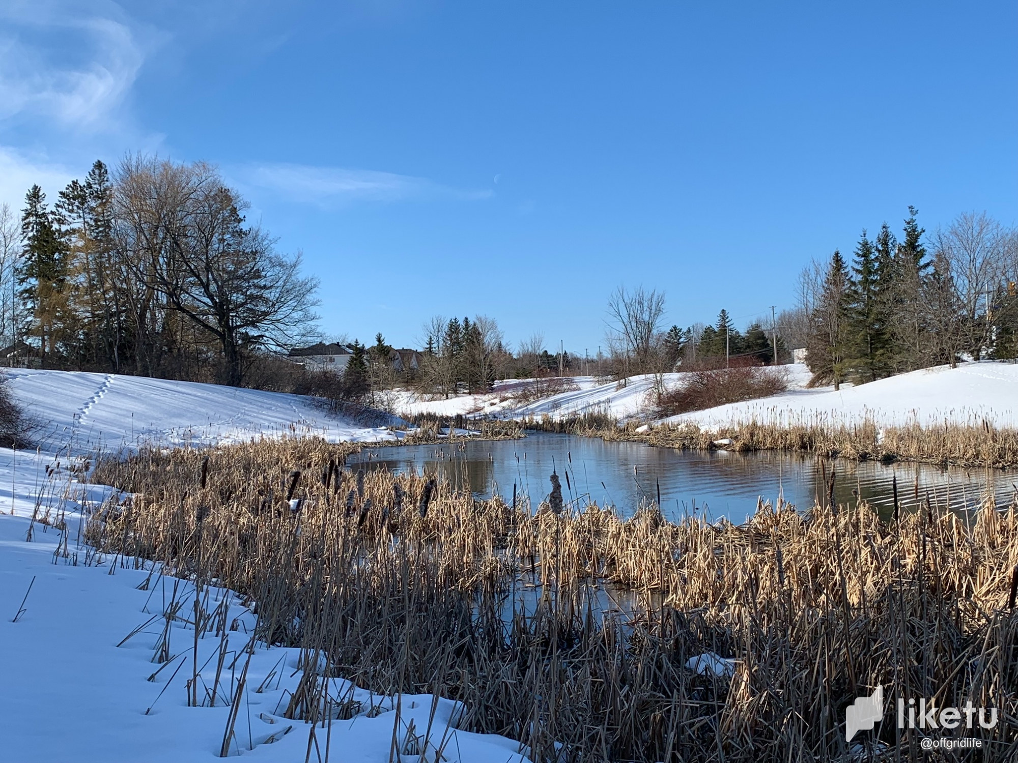 Spring time melt in Canada  … 