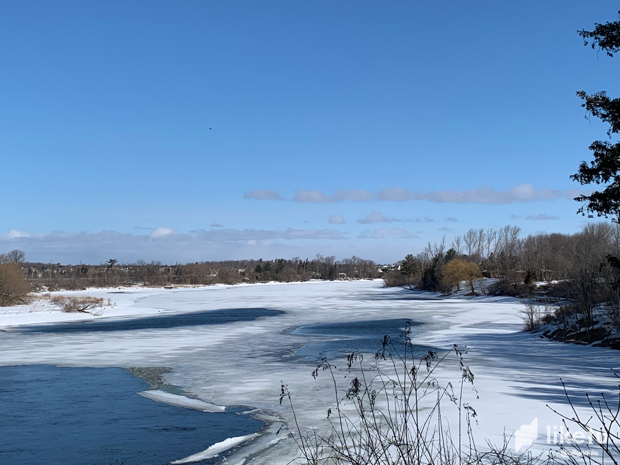 Spring time melt in Canada  … 