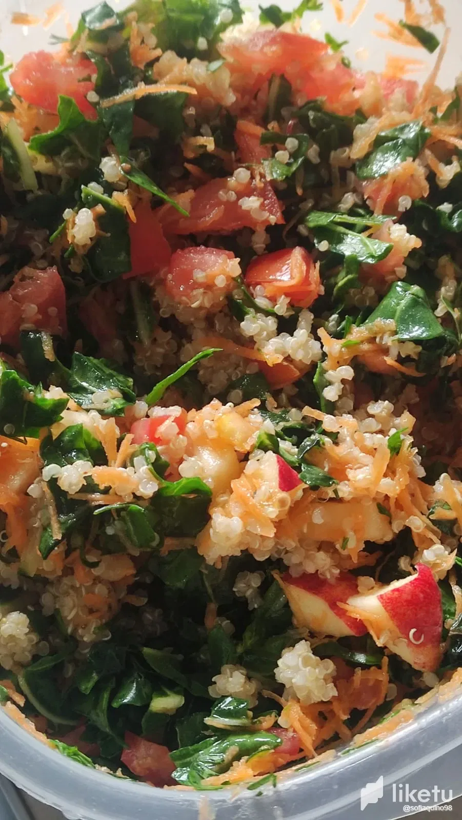 Healthy sunday salad