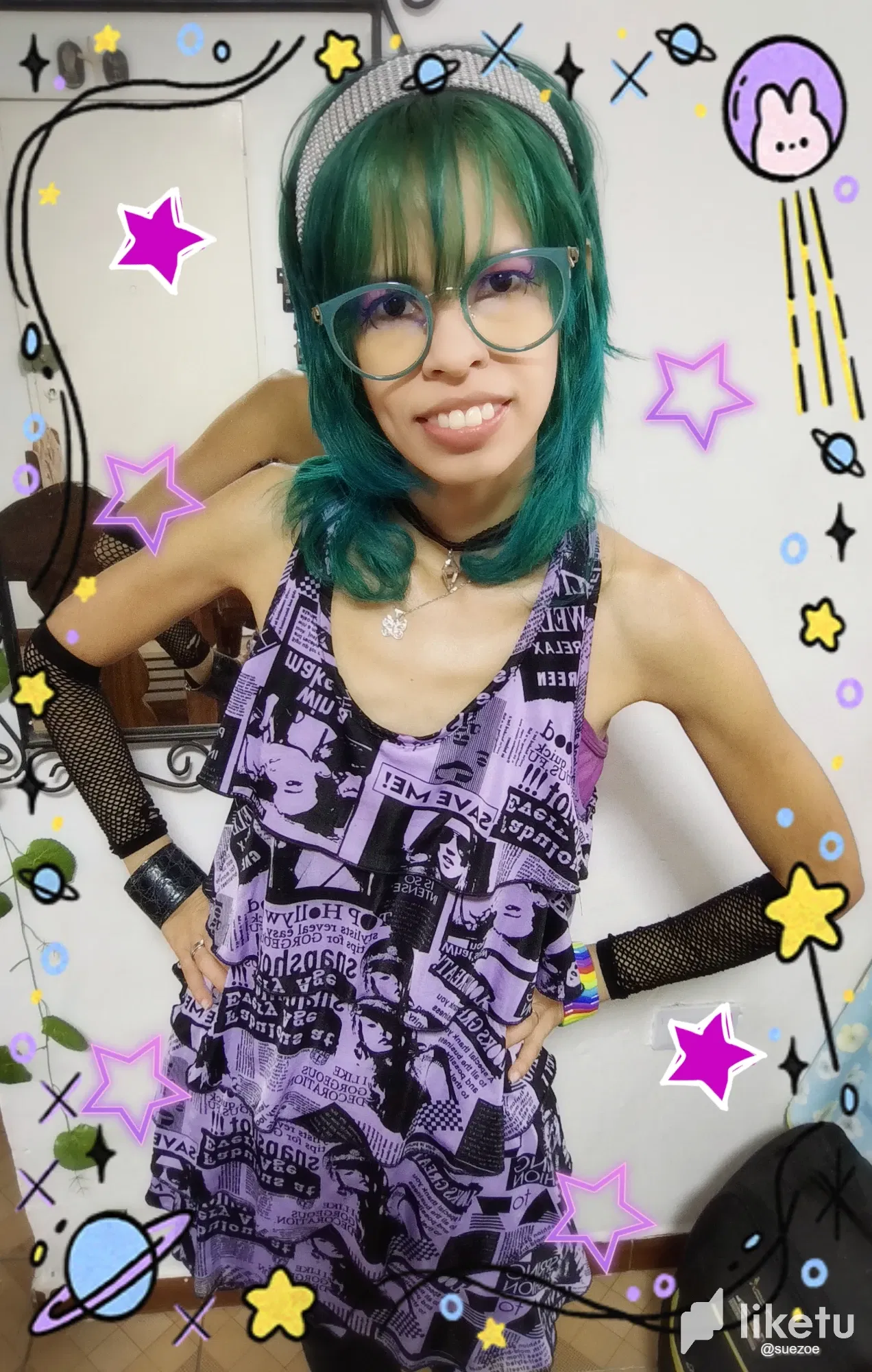 (ENG/ESP) 📸✨💚💜 The outfit that got me called "Hulk's sister" / El outfit con el que me llamaron "La hermana de Hulk" 📸✨💚💜 