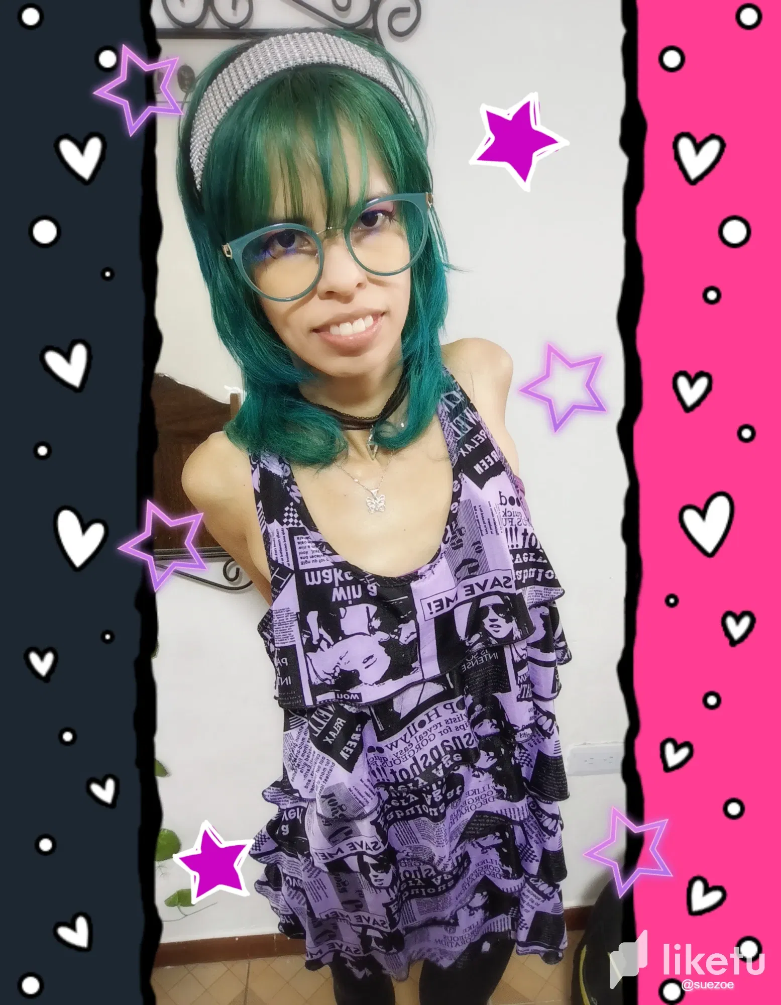 (ENG/ESP) 📸✨💚💜 The outfit that got me called "Hulk's sister" / El outfit con el que me llamaron "La hermana de Hulk" 📸✨💚💜 