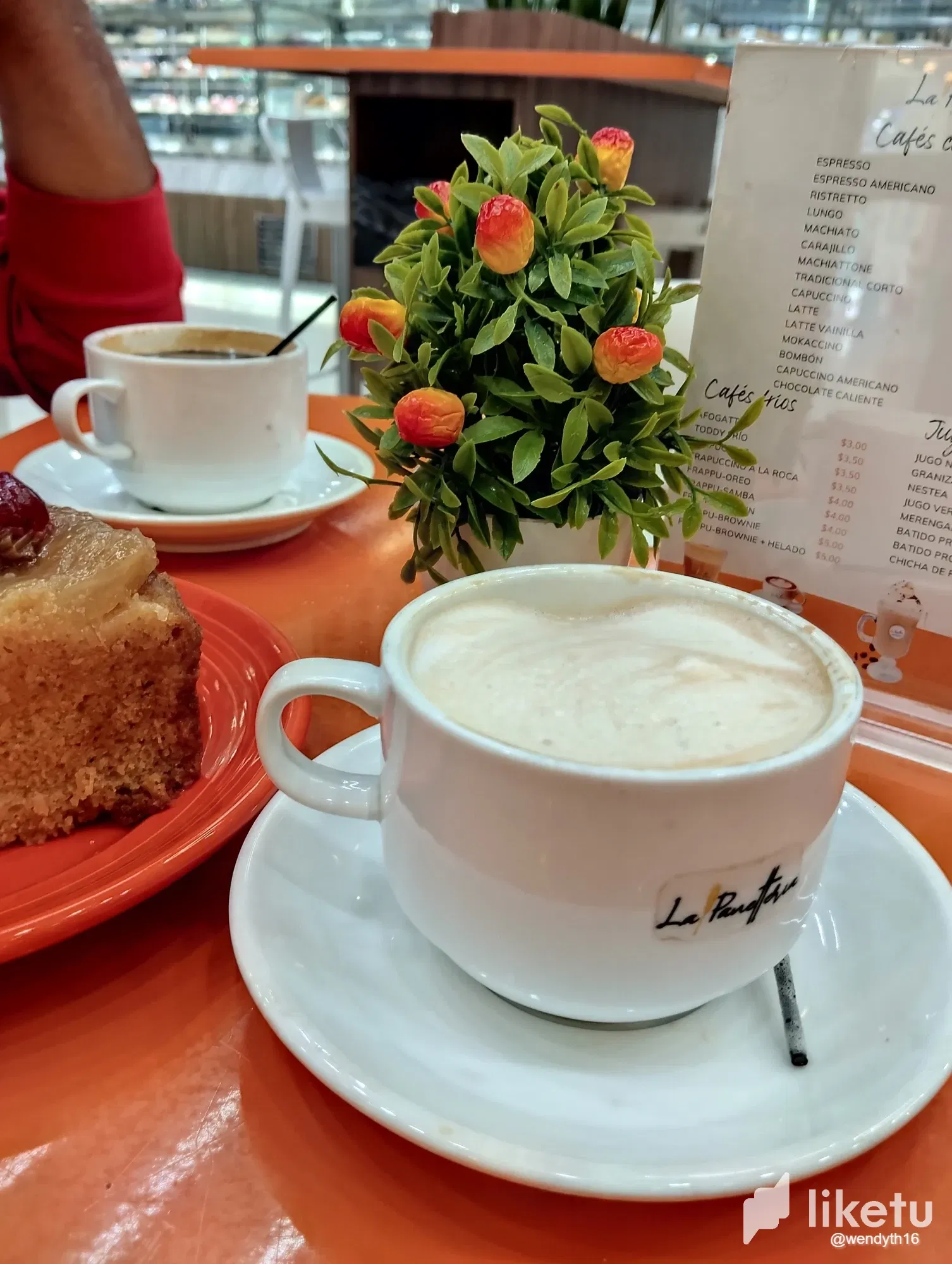 Coffee and good news 