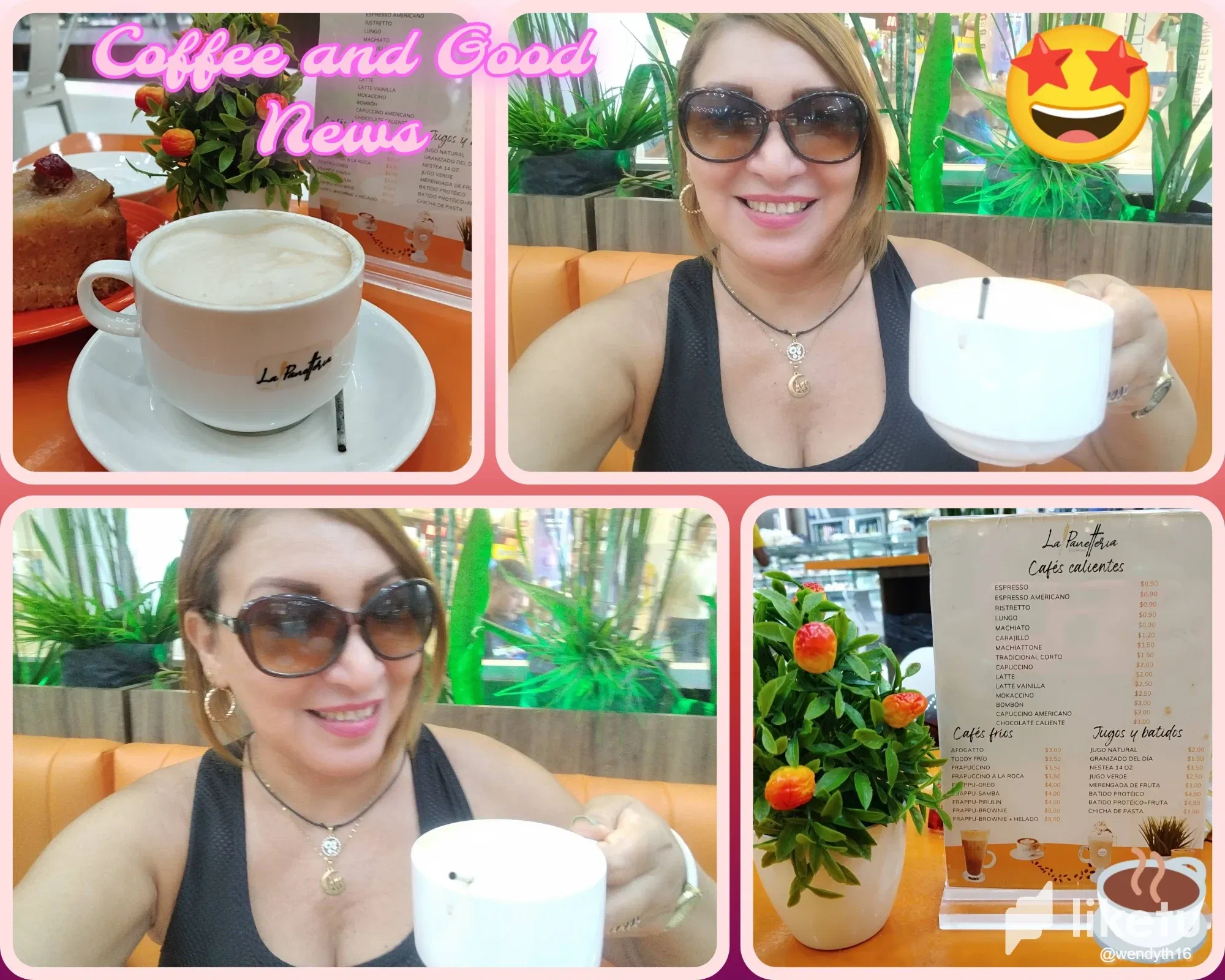 Coffee and good news 