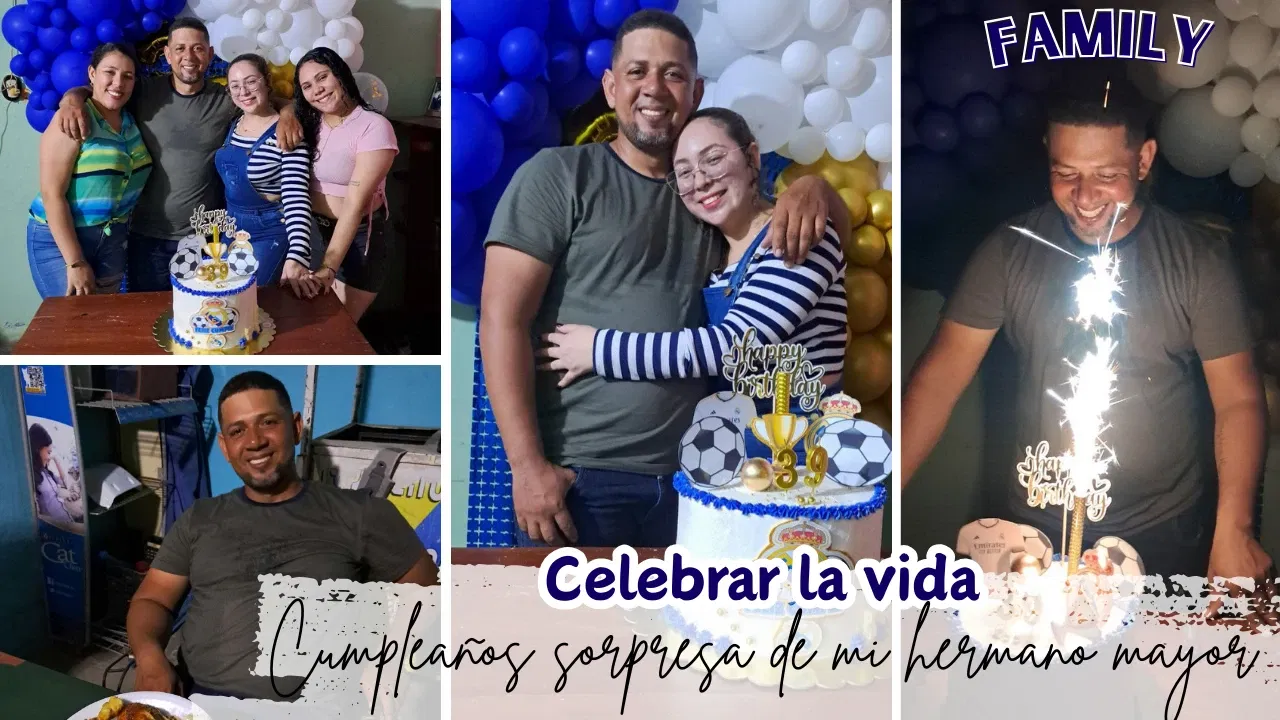 Celebrating life: My older brother's surprise birthday party | Celebrar la vida: Cumpleaños sorpresa de mi hermano mayor🎉❤️